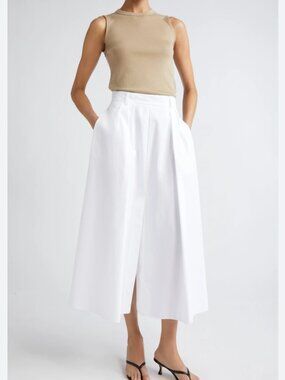 White Midi ROHE  Skirt